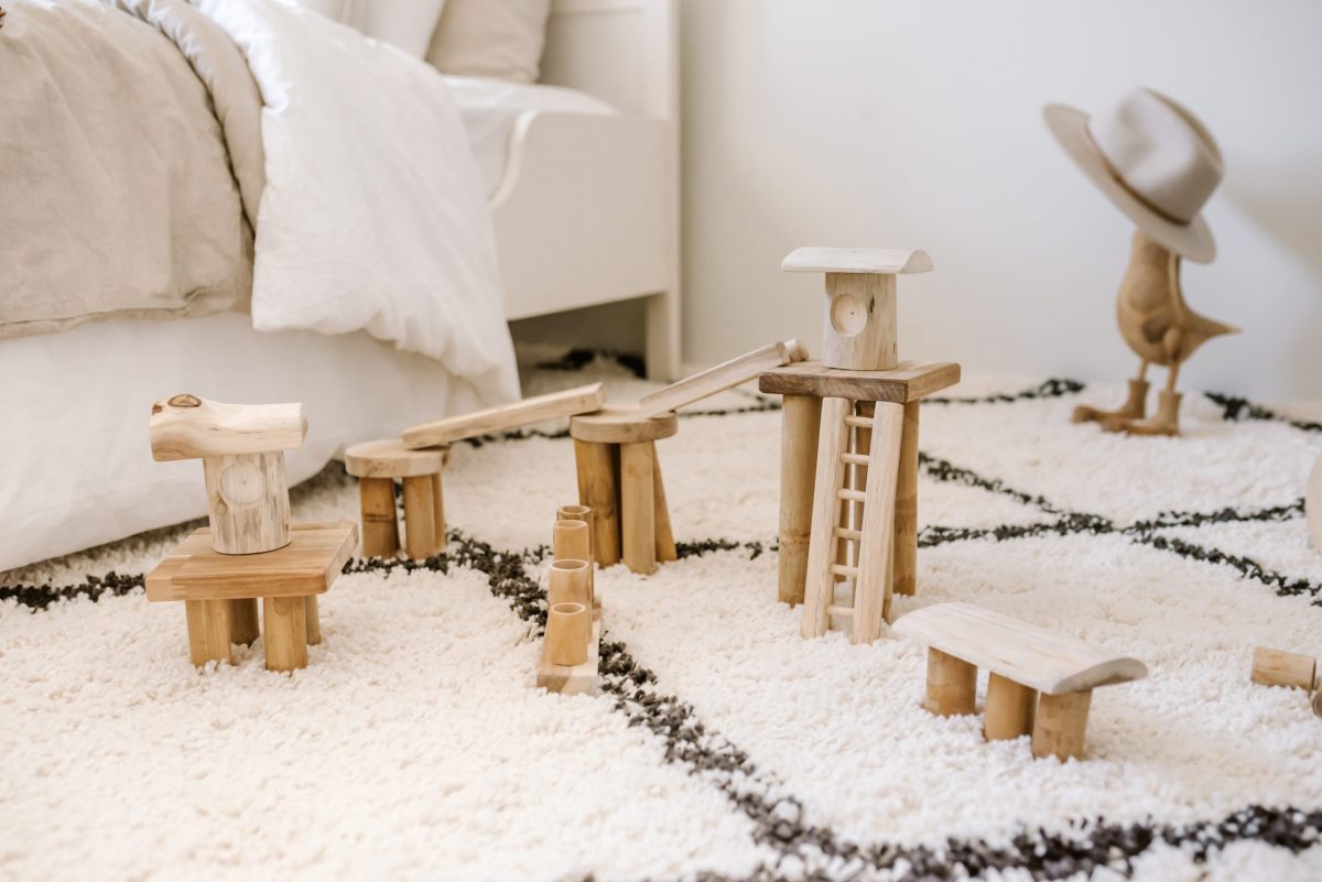 Bamboo Building Set (50 Pieces)