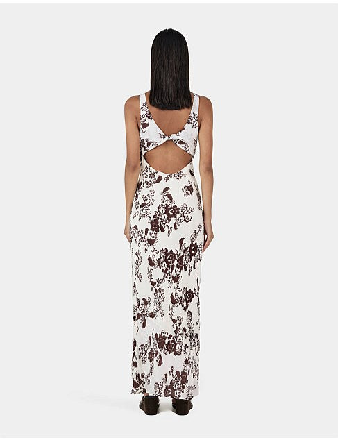 Mizzi Midi Dress Creme Floral