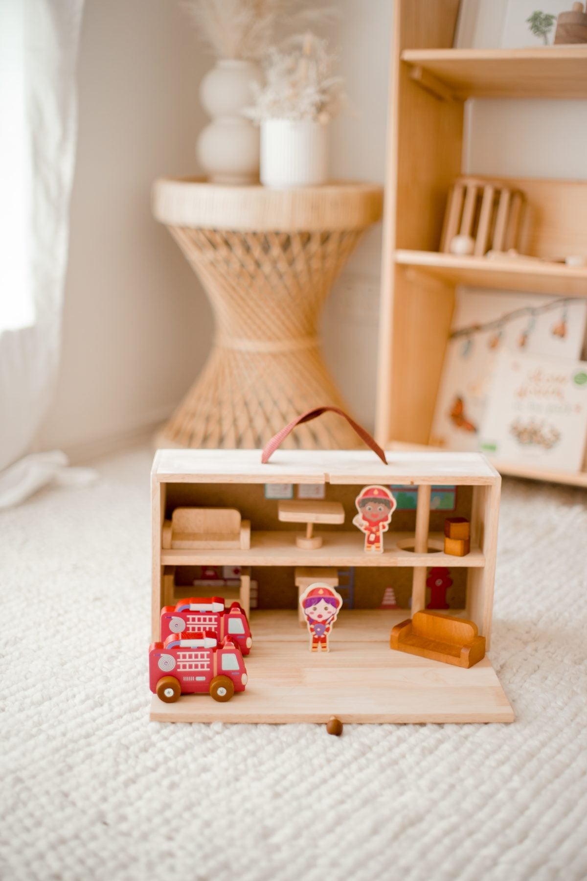 Wooden Portable Fire Station
