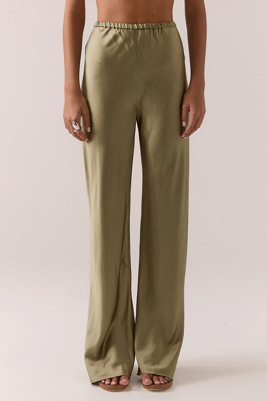 Blake Bias Pant Olive
