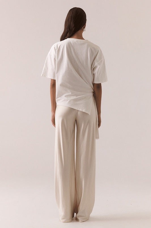 Blake Cotton Tee Vanilla