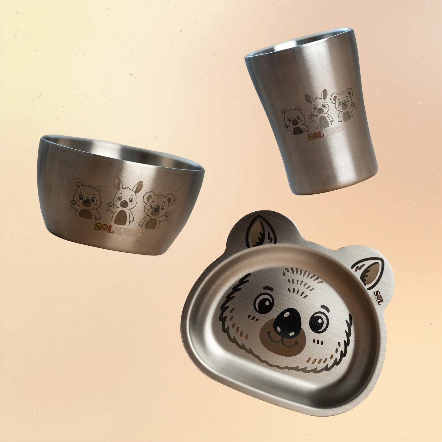 Little Bites Stainless Steel Set