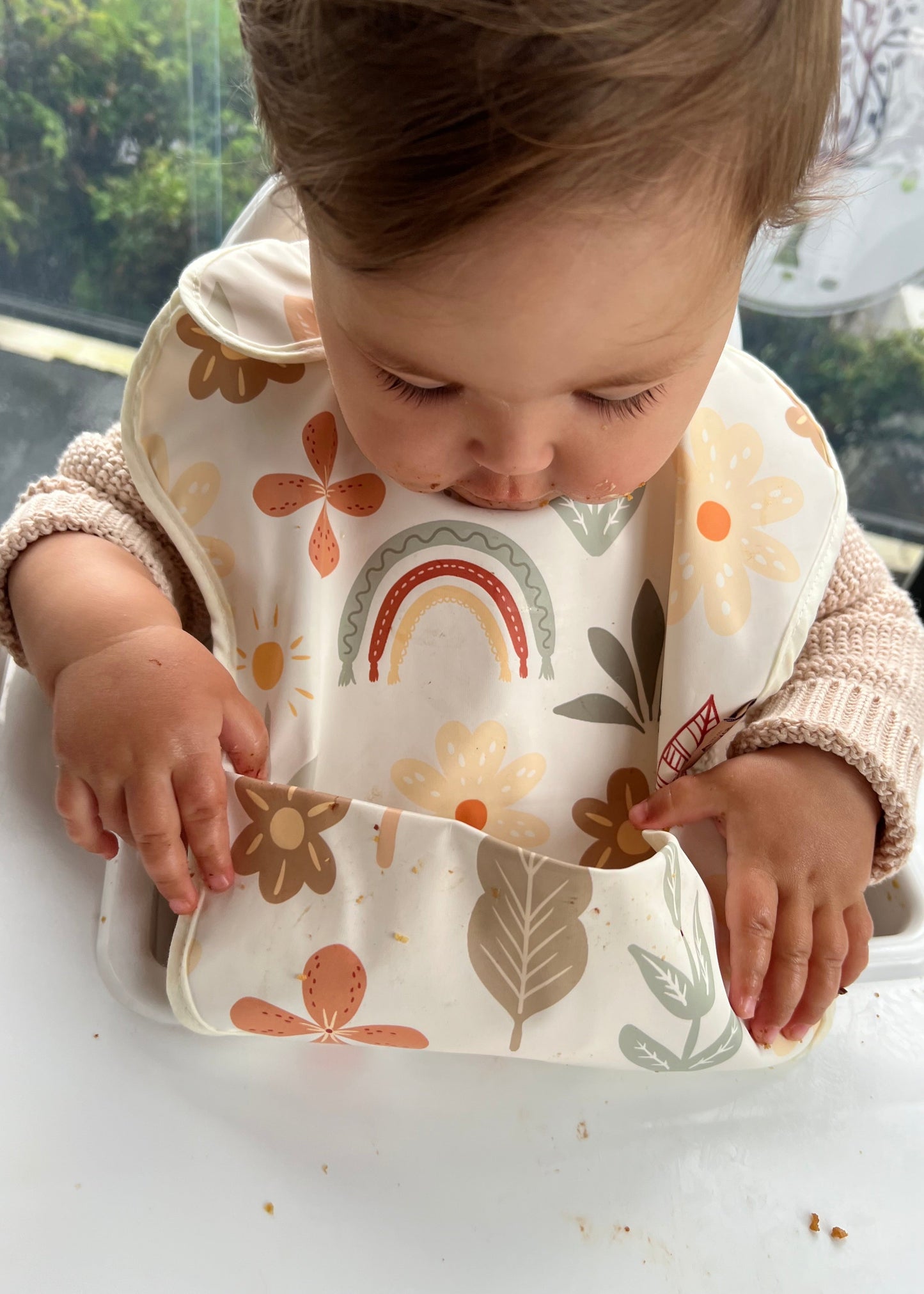 Classic Bib - Earth and Petals