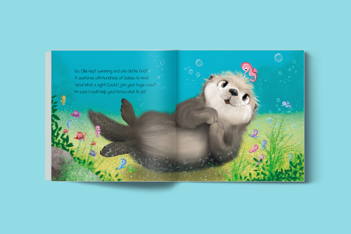 Ollie, The Seagrass is Not Always Greener Children's Book