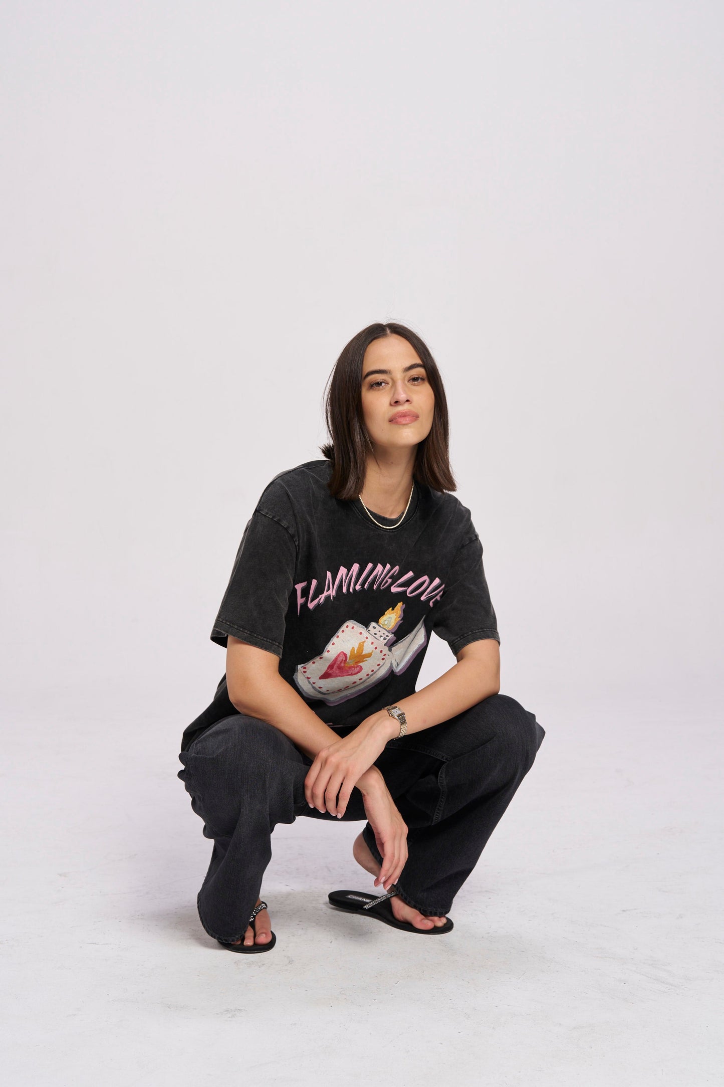 Flaming Love Tee