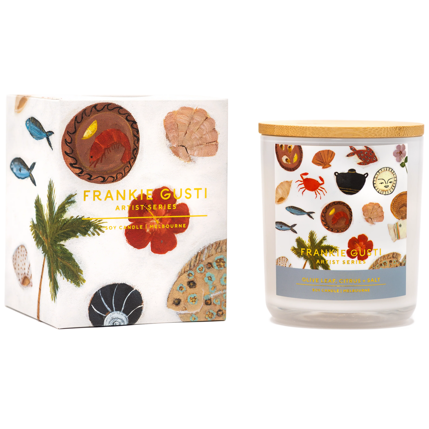 OLIVE LEAF, CITRUS + SALT Candle
