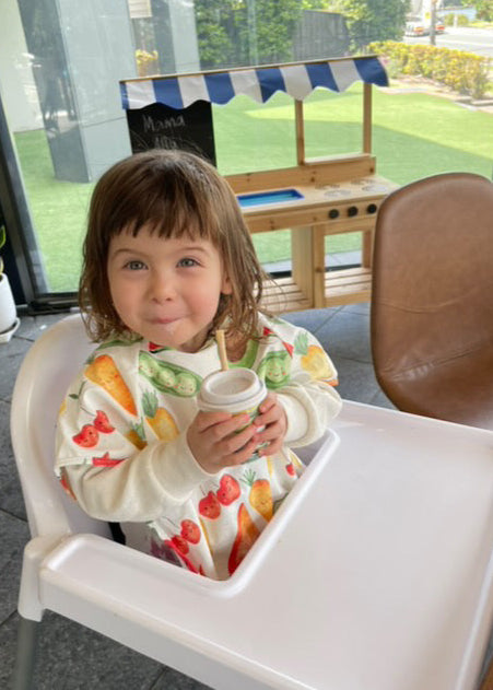 Short Sleeve Smock - Nature's Harvest (2+)