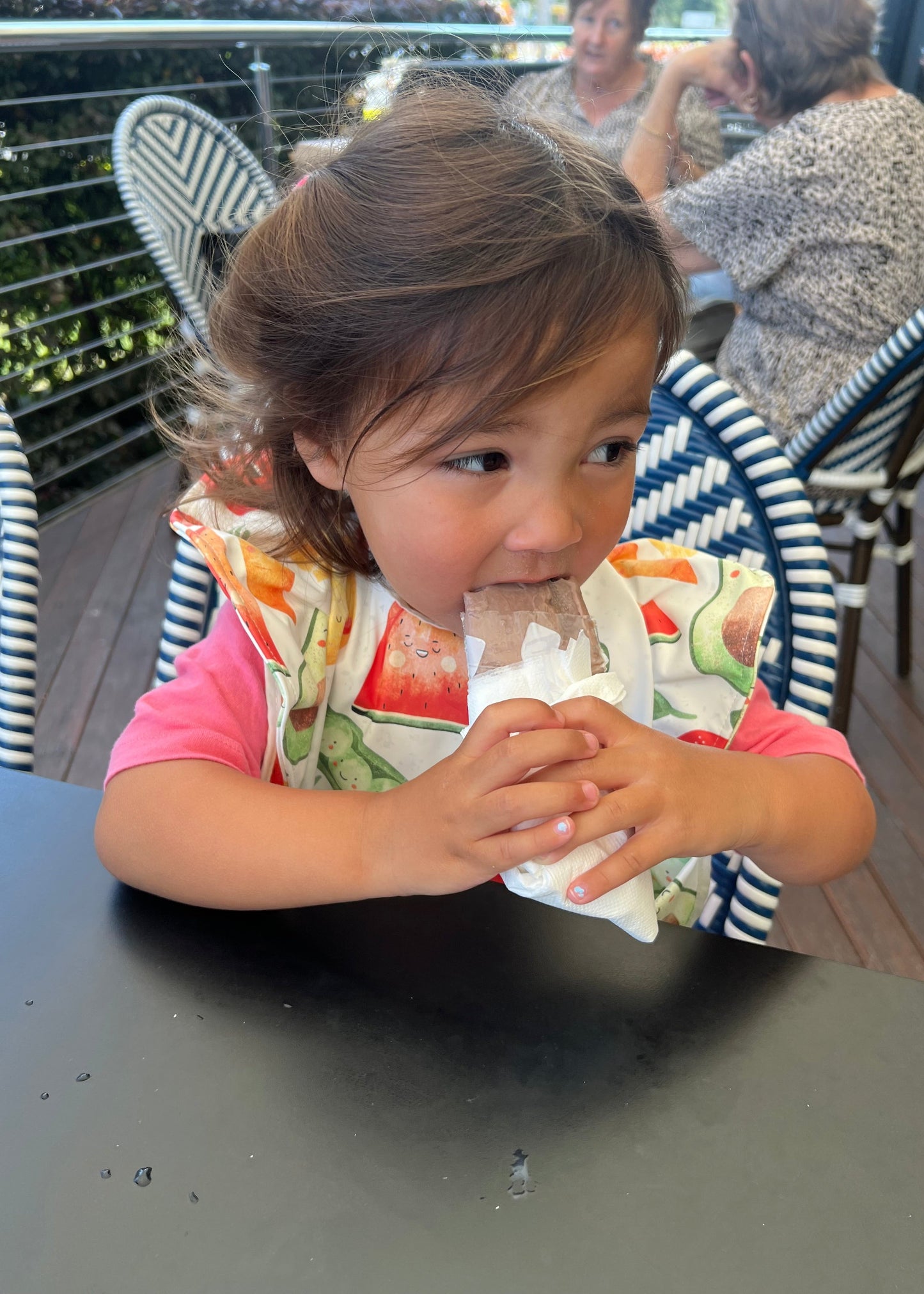 Ruffle Bib - Nature's Harvest