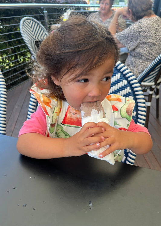 Ruffle Bib - Nature's Harvest