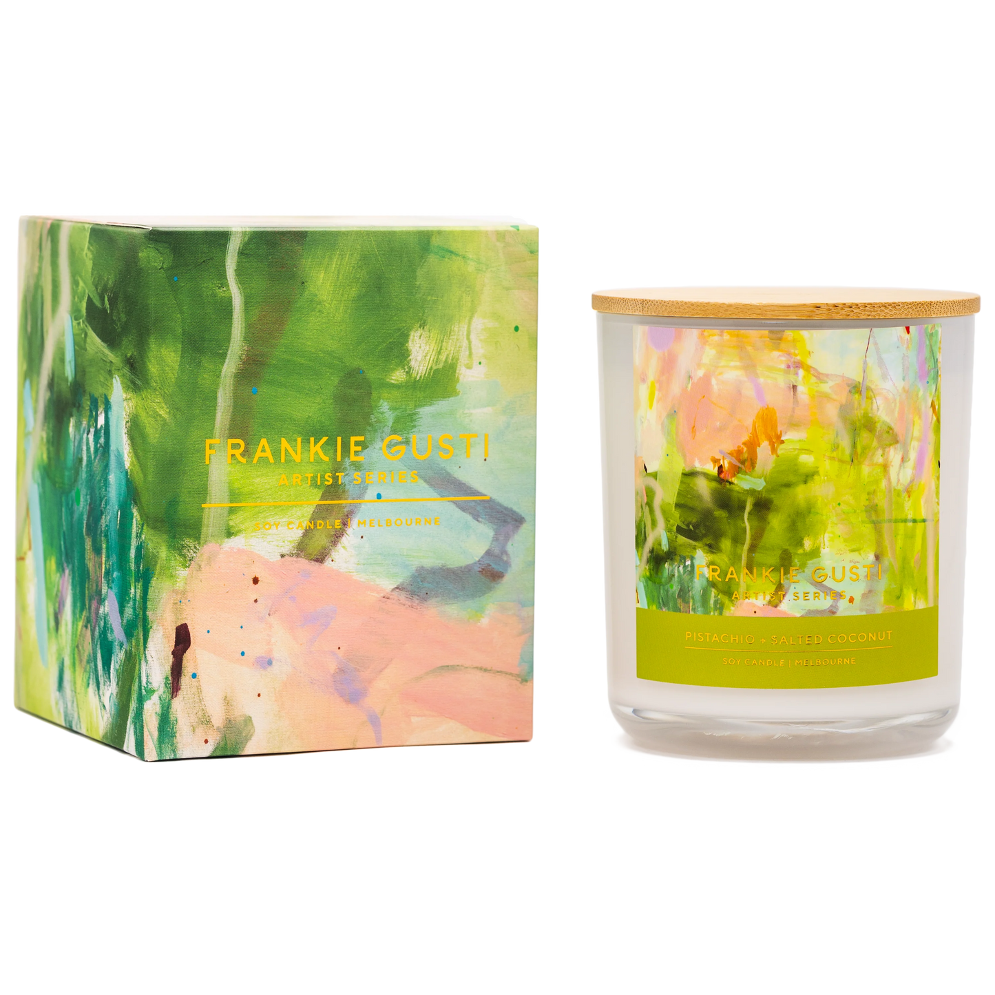 PISTACHIO + SALTED COCONUT Candle