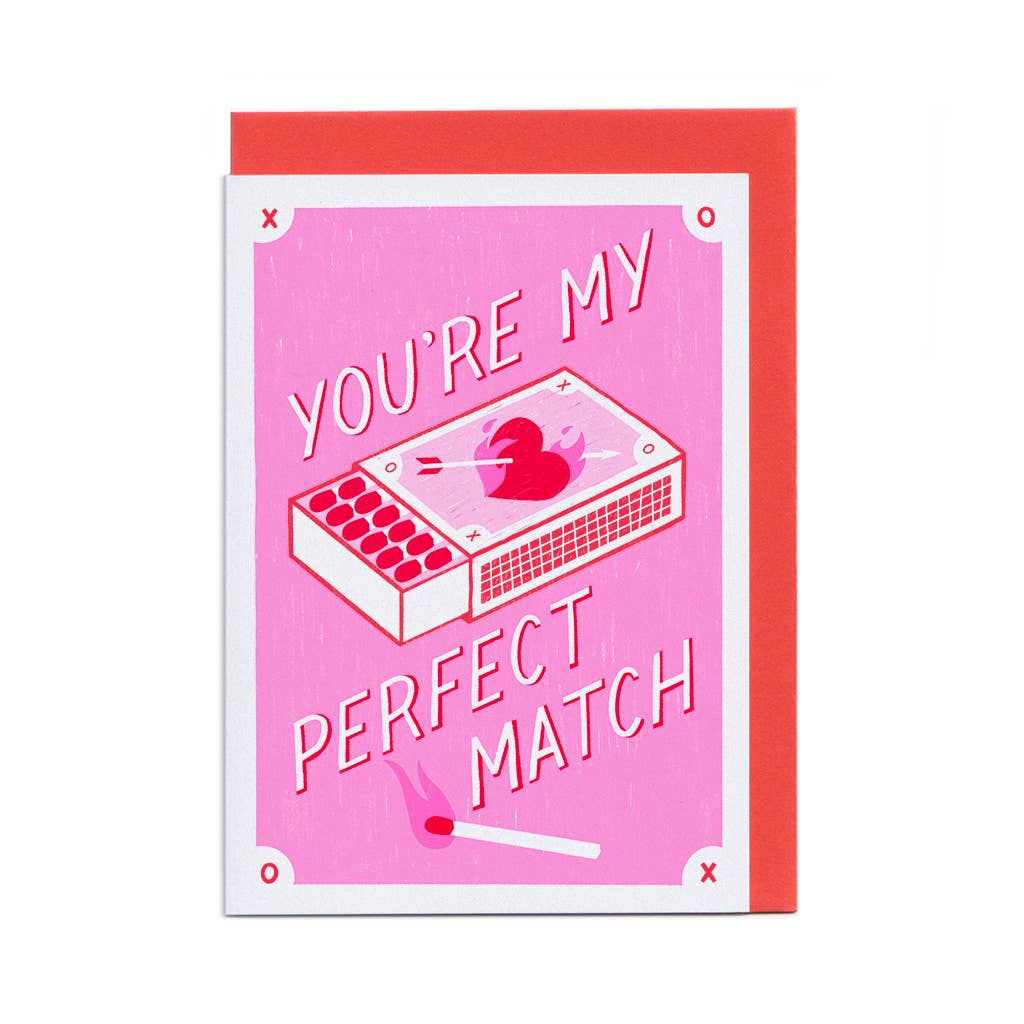 Perfect Match Greeting Card