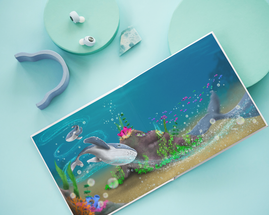 Harper, The Speedy Humpback Whale Children's Book