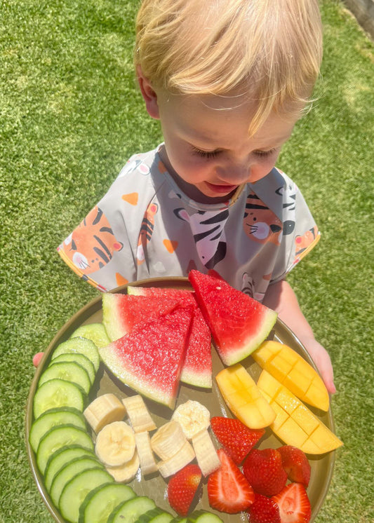 Short Sleeve Smock - Wild Plains Luxe (Infant)