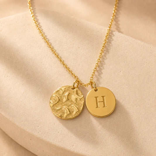 Dune Pendant | 18k Gold-Plated Waterproof Pendant