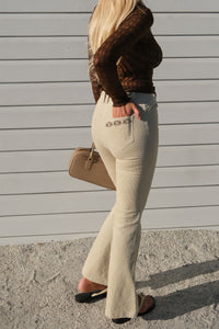 Cream Cordorouy Jeans