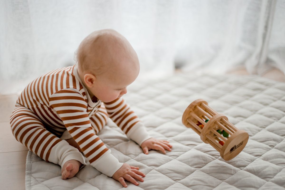 Wooden Rainmaker Toy