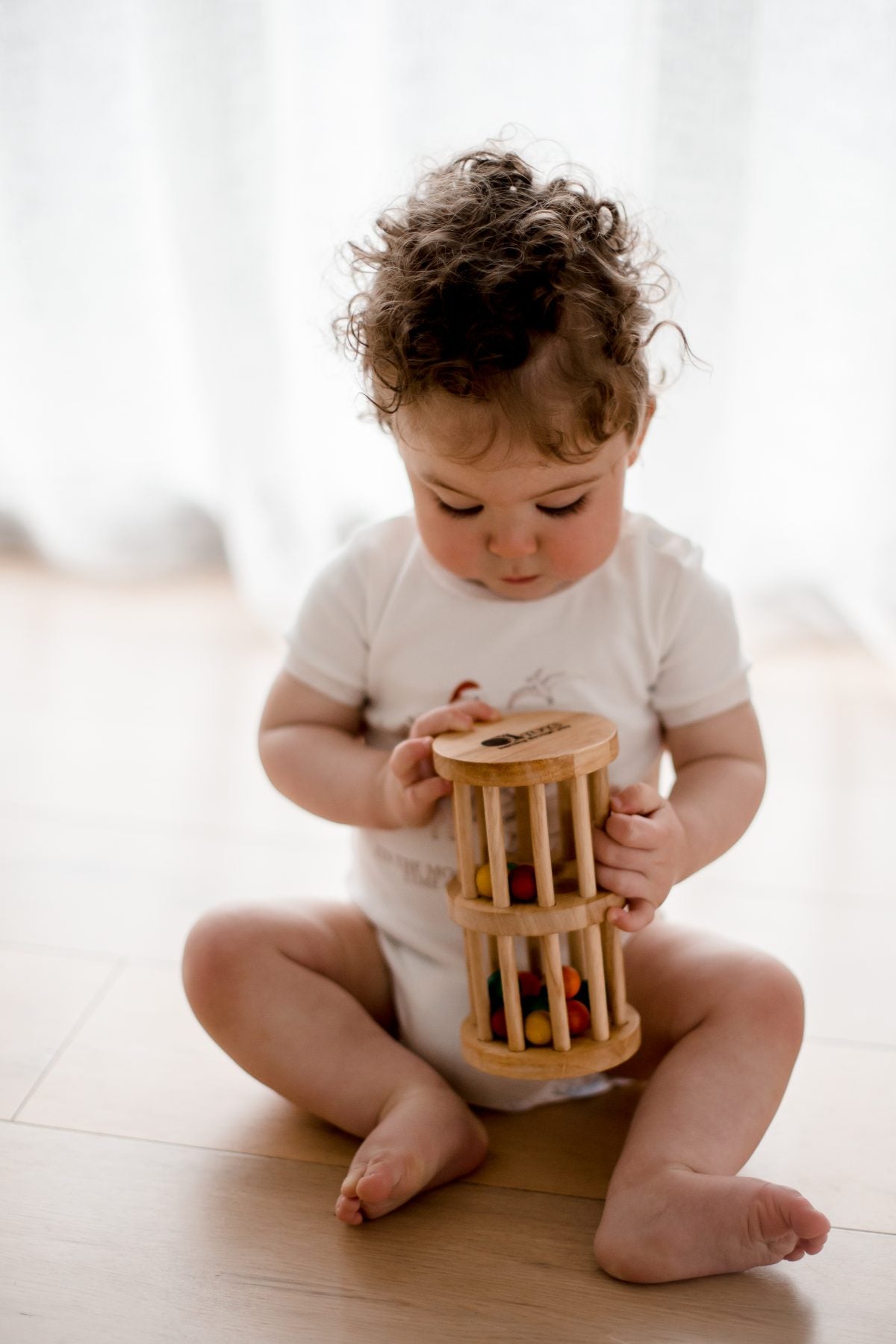 Wooden Rainmaker Toy