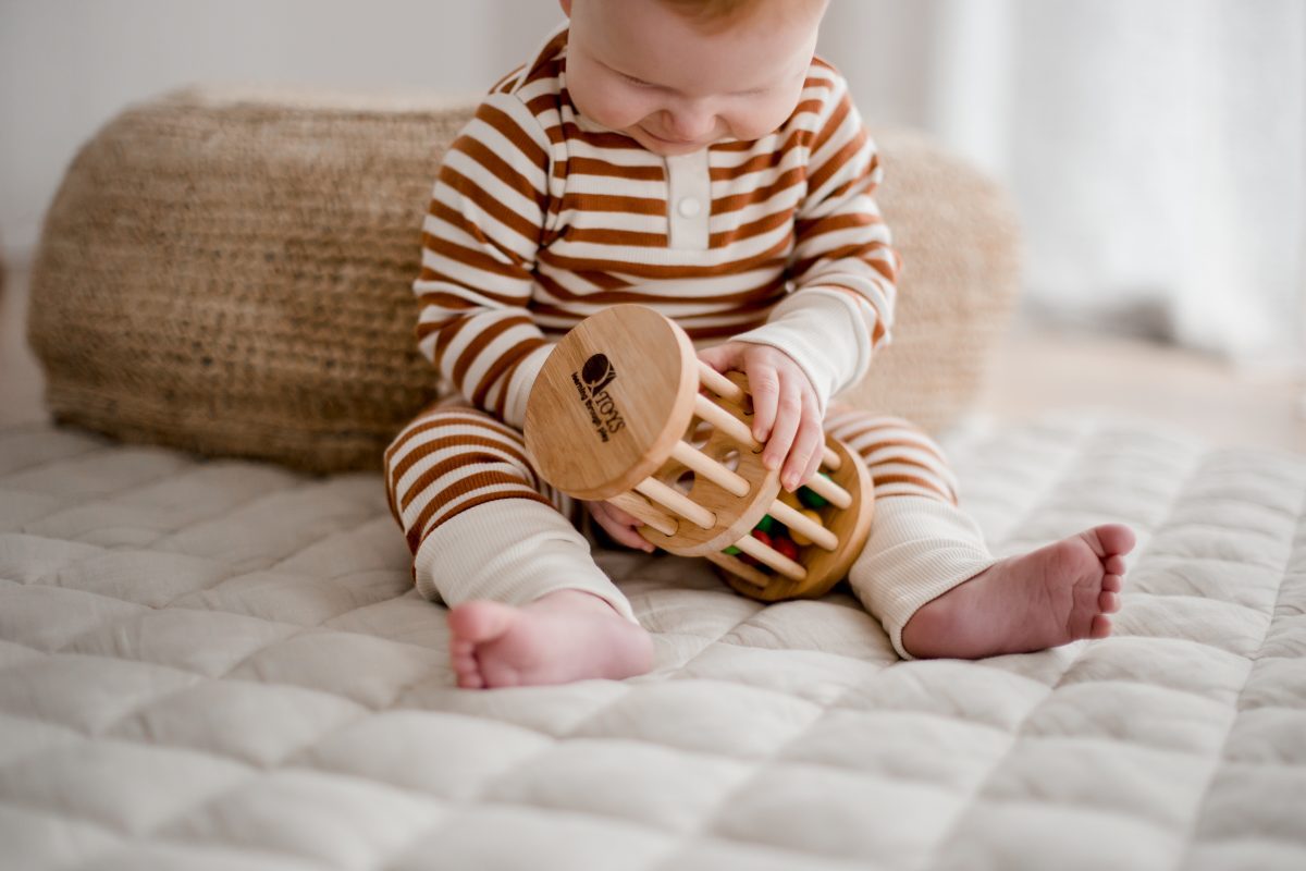 Wooden Rainmaker Toy