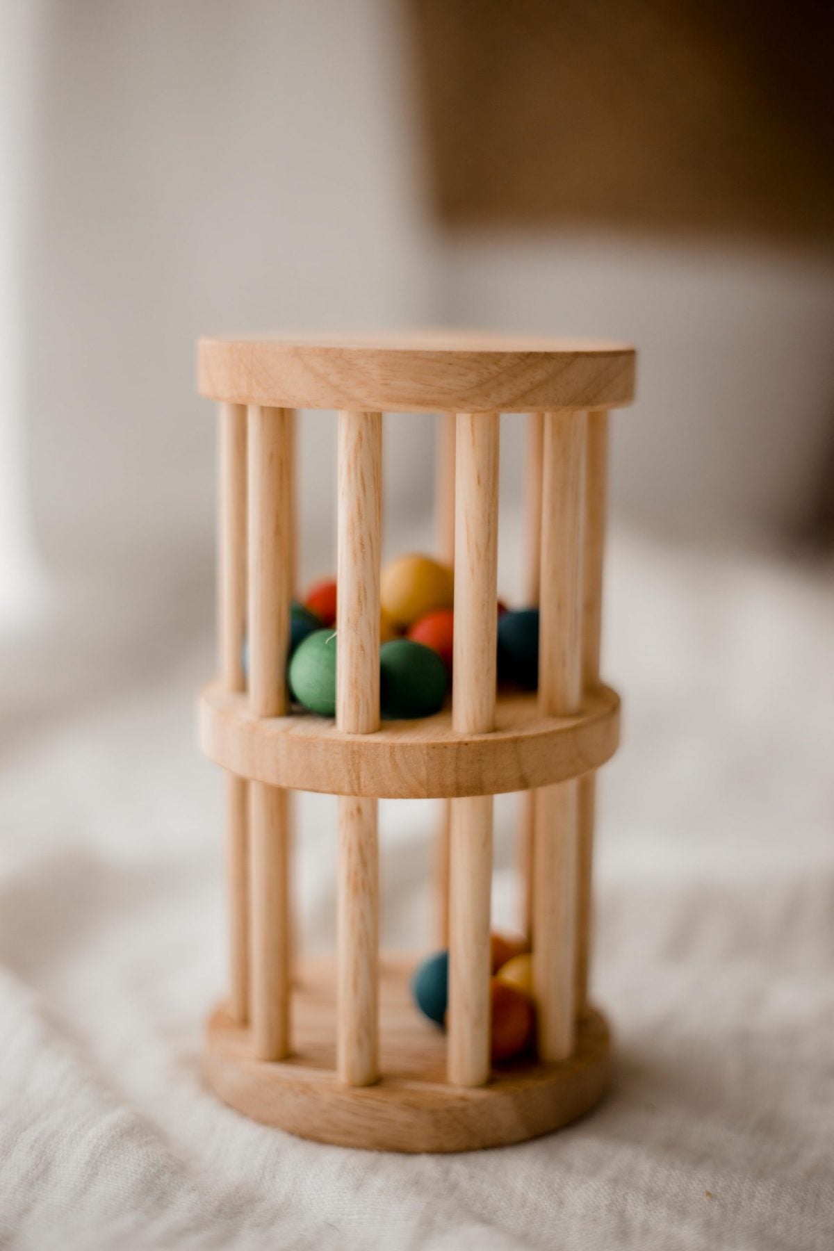 Wooden Rainmaker Toy