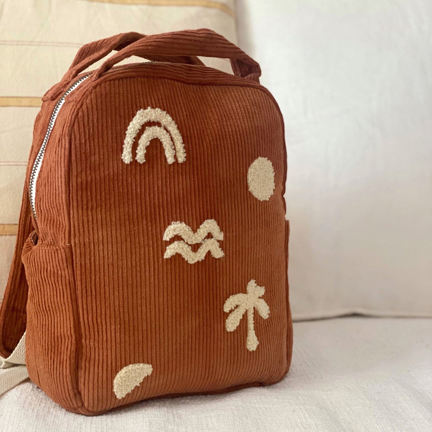 Cali Organic Backpack Rust