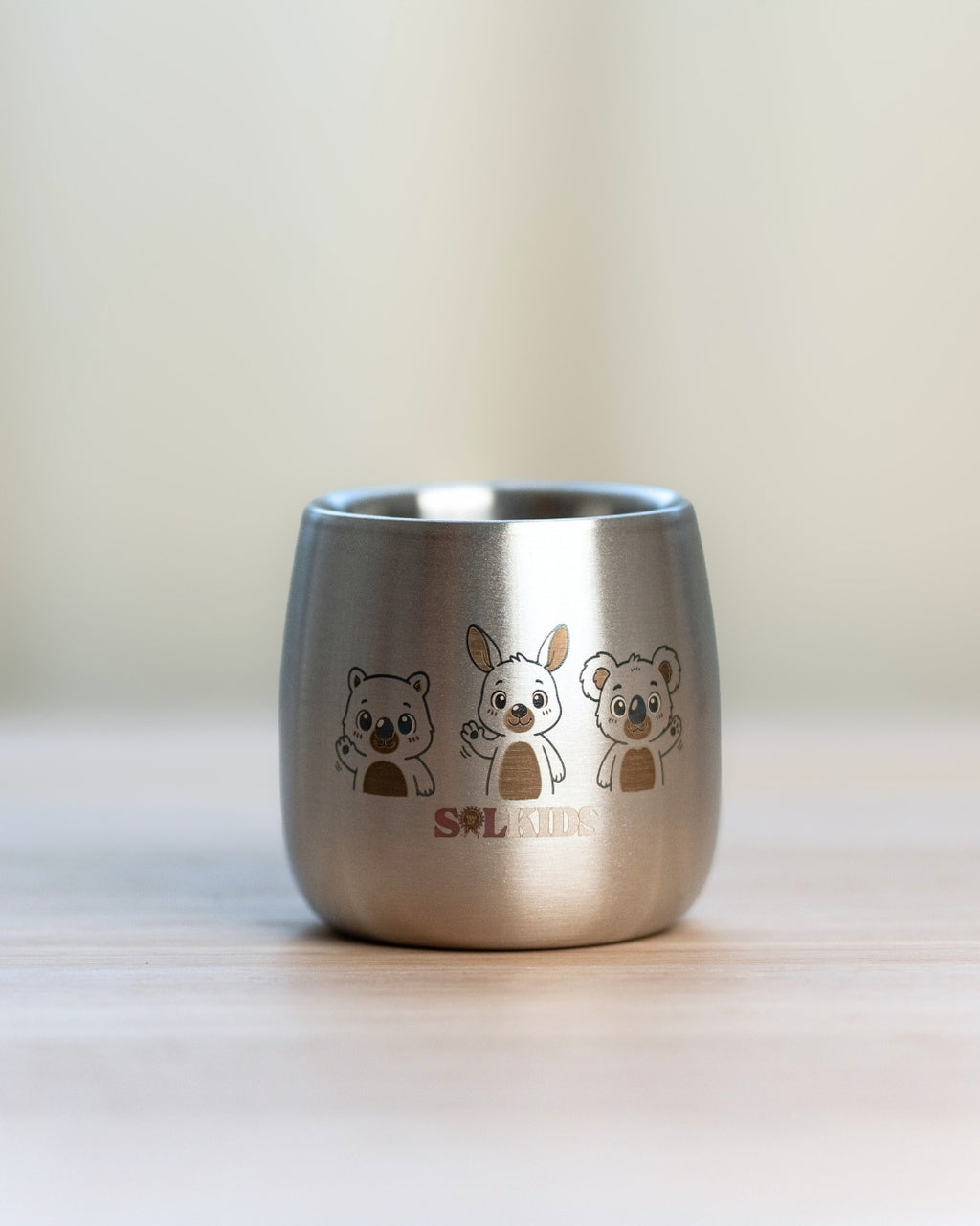 Stainless Steel Kids Cup - Aussie Buddies