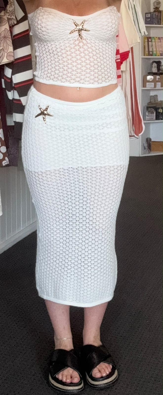 The Knit Dress - White