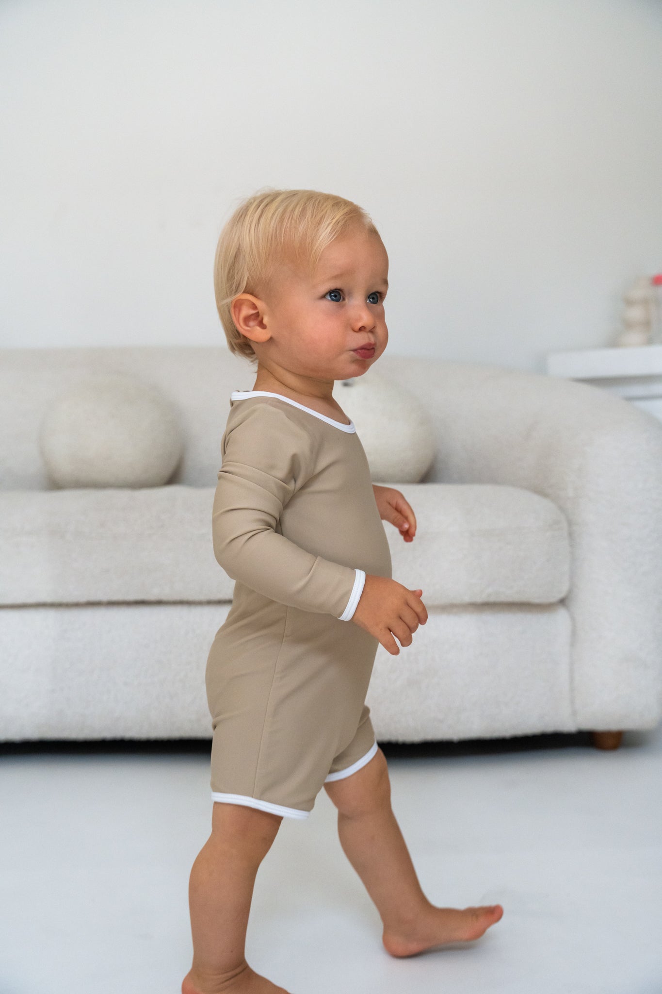 Boys Swimsuit - Beige