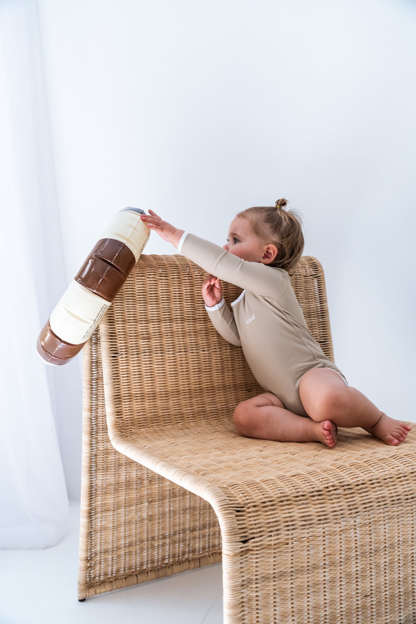 Girls Swimsuit - Beige