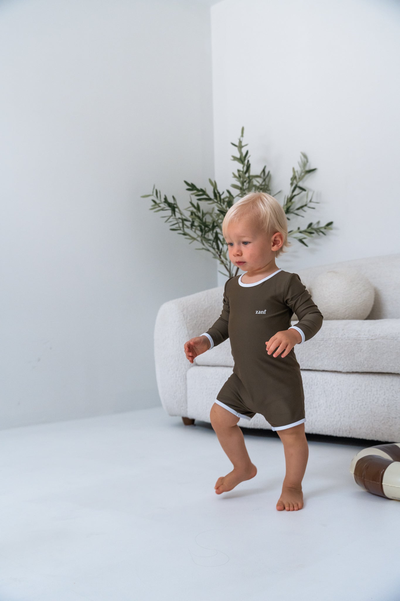 Boys Swimsuit - Olive