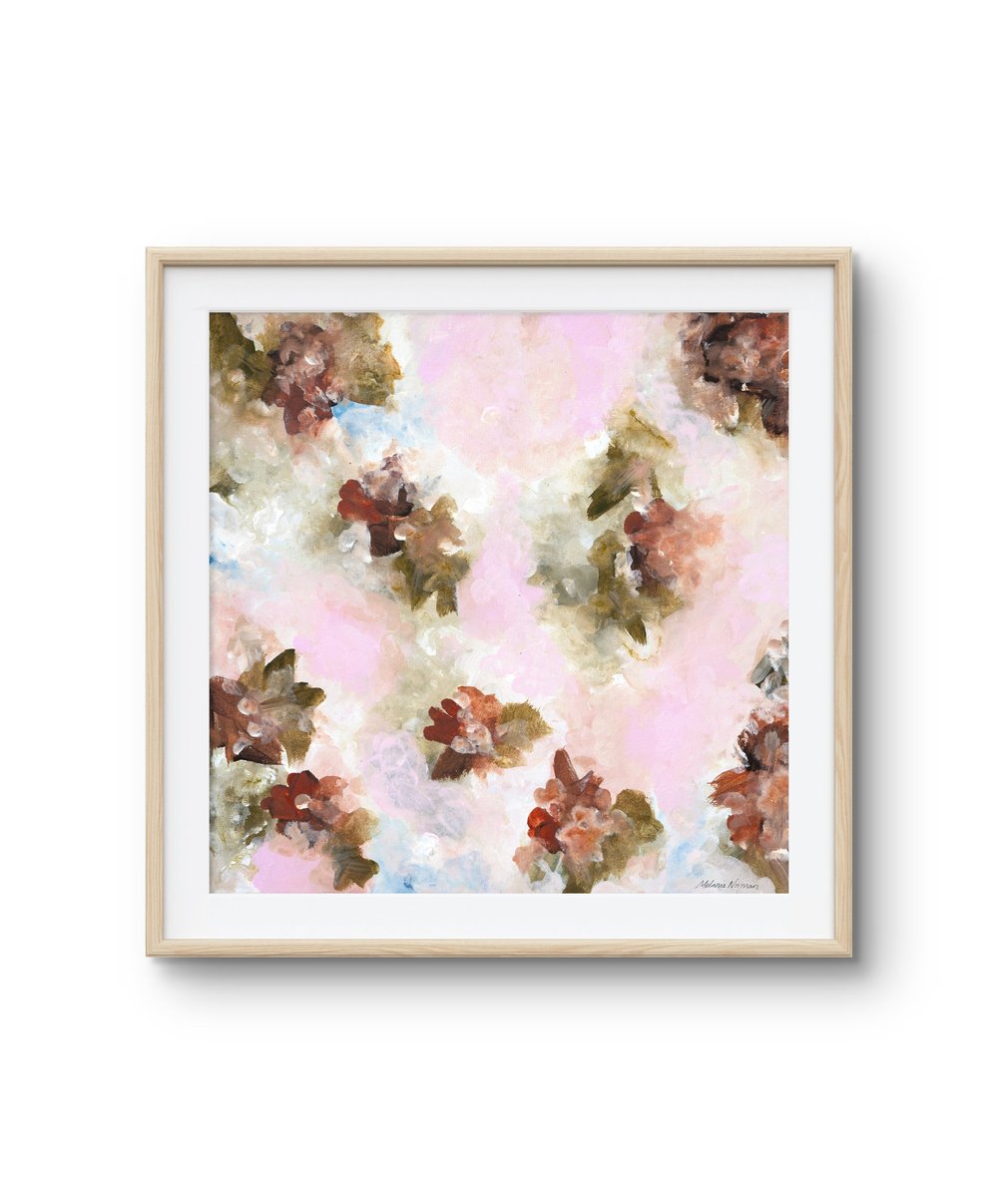 Where the Wildflowers Waltz Fine Art Framed Print