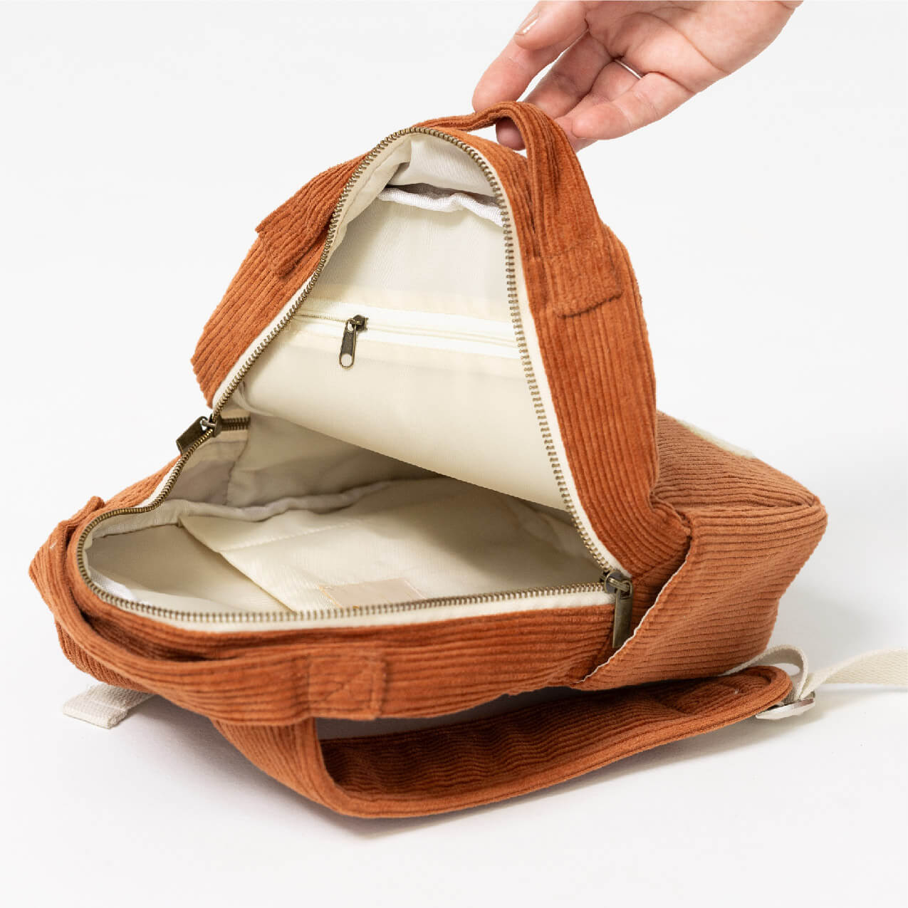 Cali Organic Backpack Rust