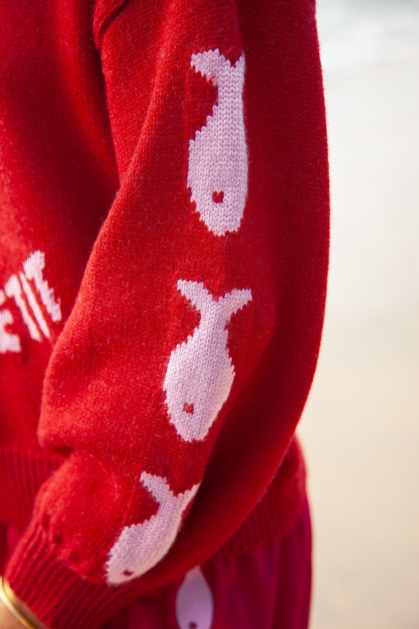 Bon Appetit Mermaid Crew Knit