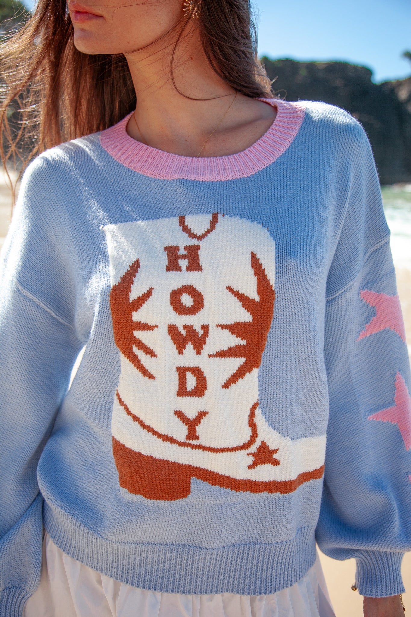 Howdy Crew Knit