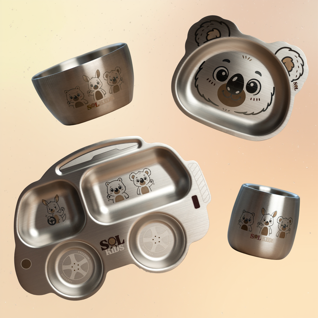 Deluxe Stainless Steel Meal Set