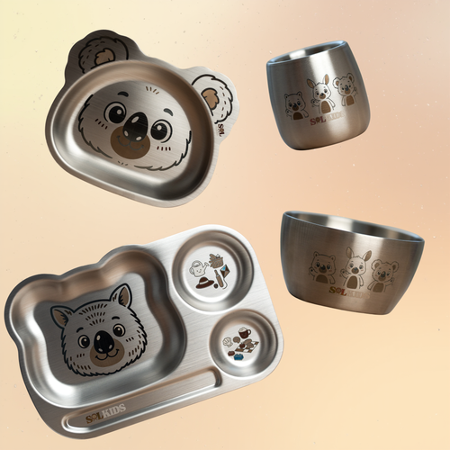 Daily Stainless Steel Meal Set