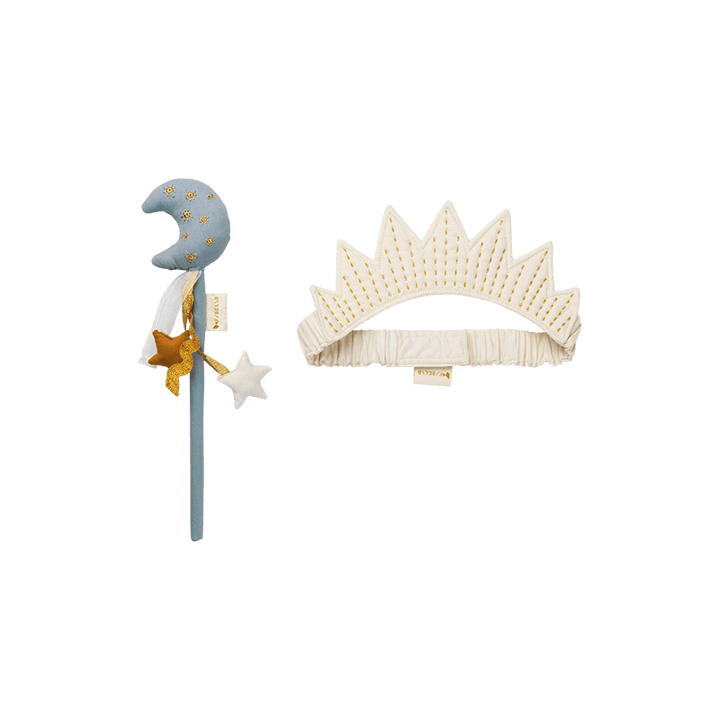Dress-up Moon Fairy Wand and Tiara set