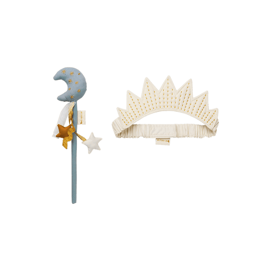 Dress-up Moon Fairy Wand and Tiara set