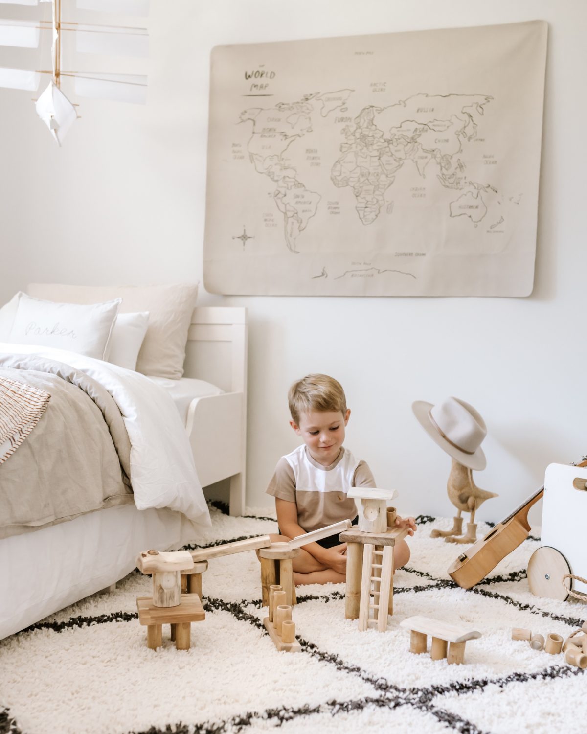 Bamboo Building Set (50 Pieces)