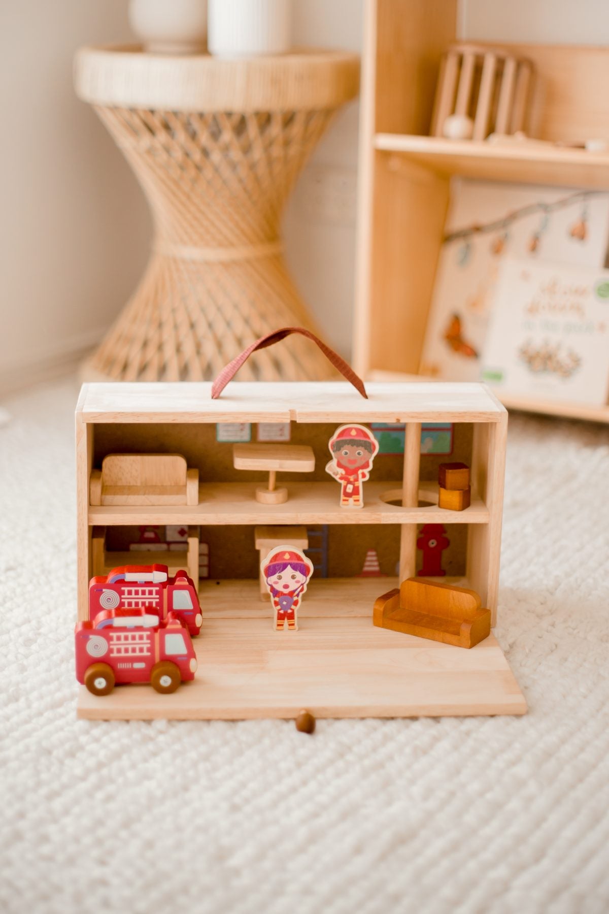 Wooden Portable Fire Station
