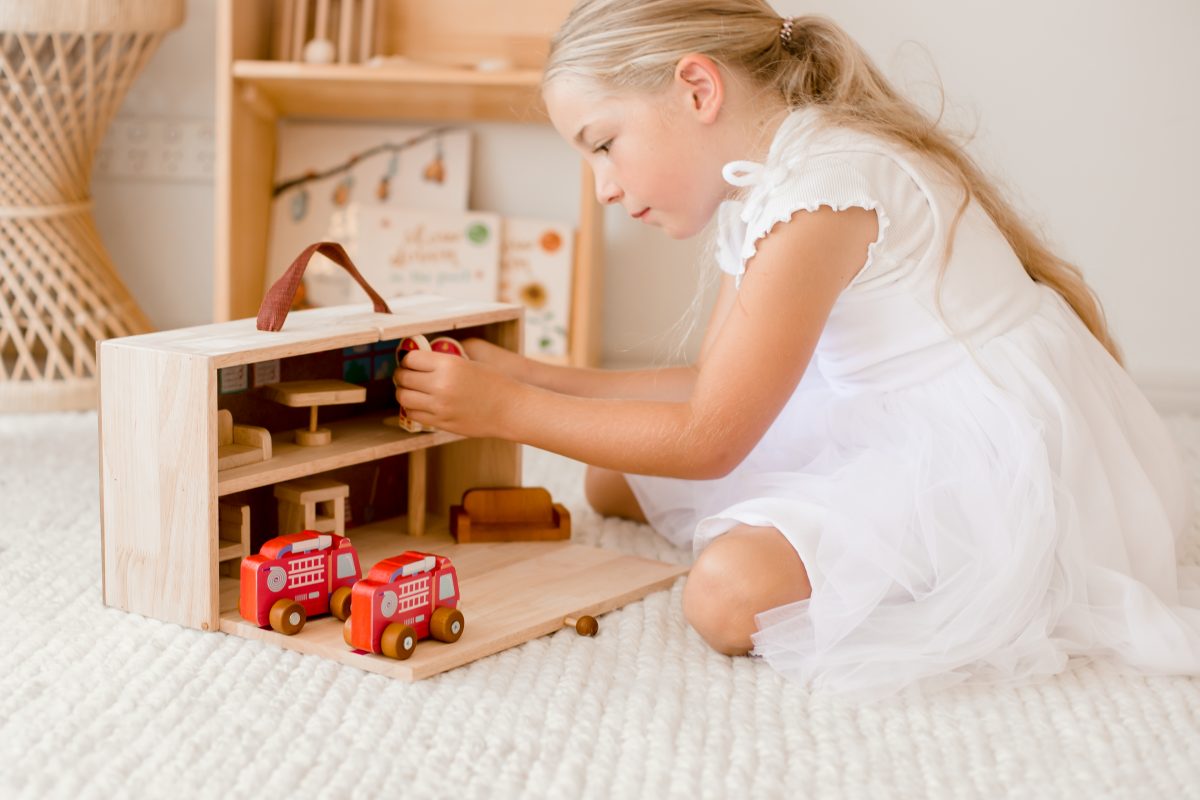 Wooden Portable Fire Station