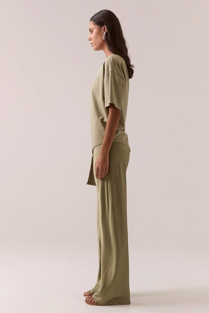 Blake Cotton Tee Olive