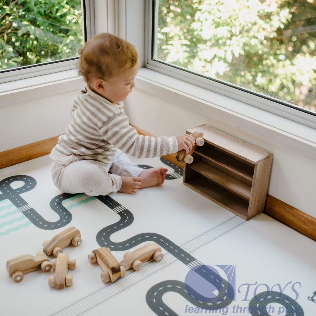 Wooden Car Play Set