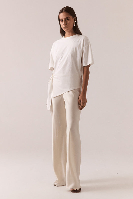 Blake Cotton Tee Vanilla