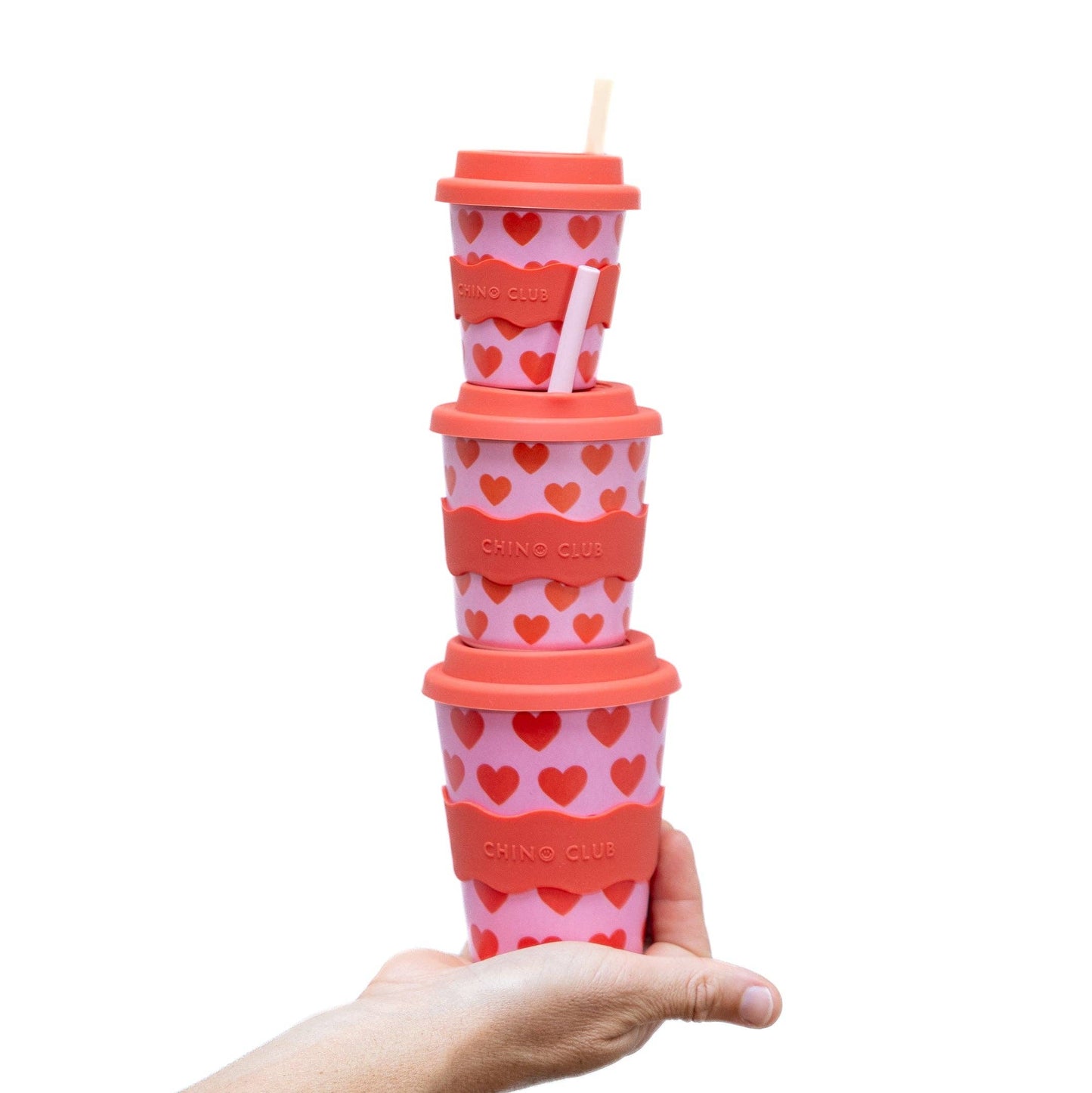 Hearts Babychino Cup