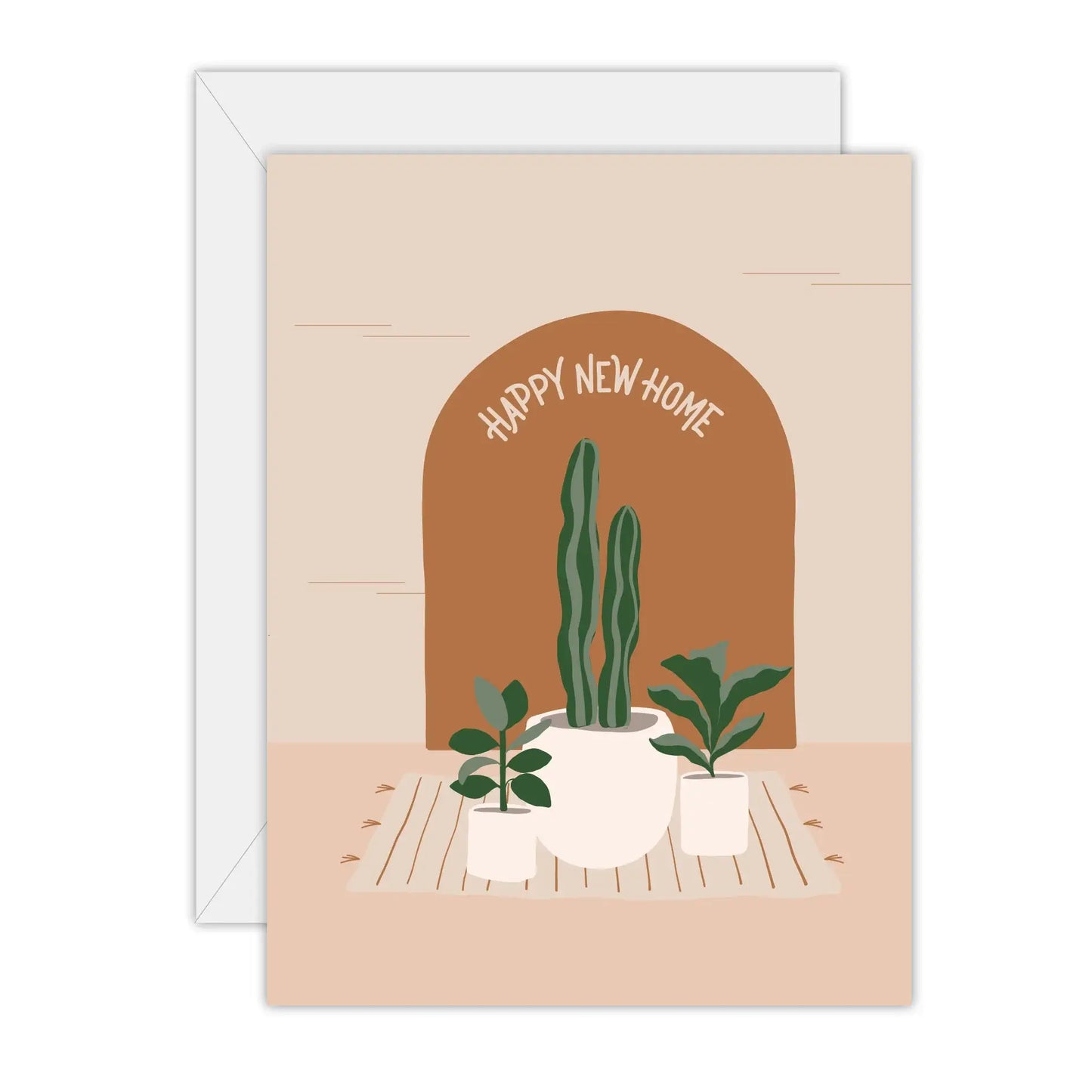 Happy New Home - Greeting Card: Rectange