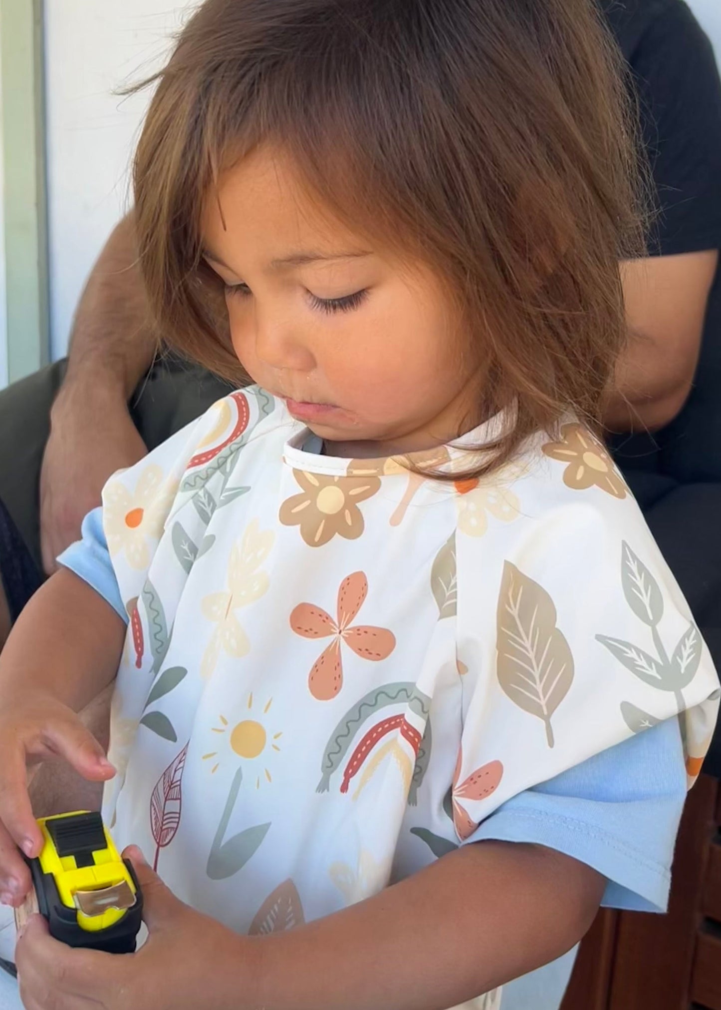 Short Sleeve Smock - Earth and Petals (2+)