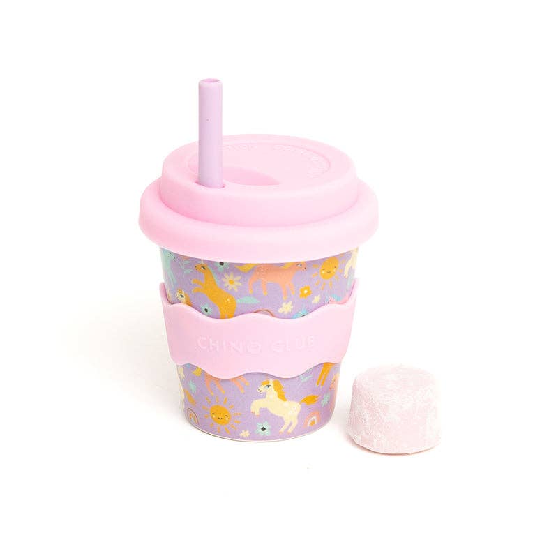 Purple Unicorn Babychino Cup