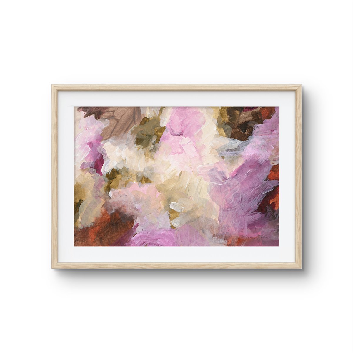 Almost Autumn Original Framed Painting