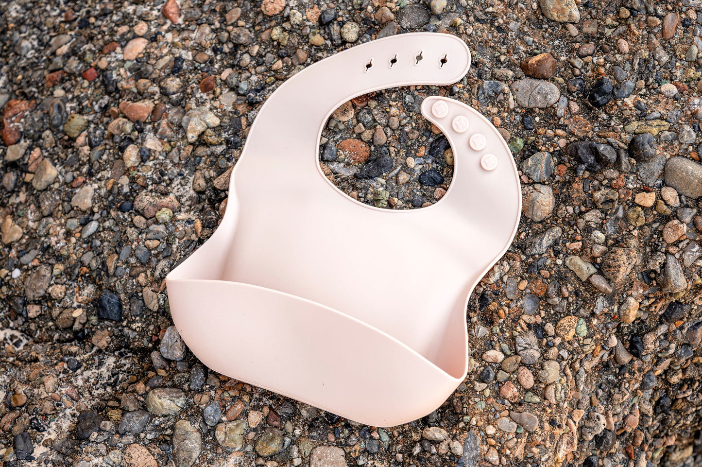 Silicone Bib - Rose
