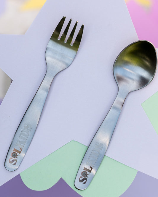 Sol Kids Stainless Steel Kids Cutlery Set